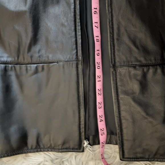 Vintage Lauren Ralph Lauren Leather Jacket Small - Picture 13 of 16
